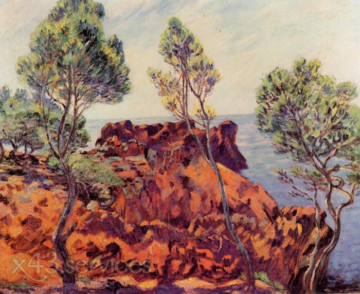 Armand Guillaumin - Agay die roten Felsen - Agay the Red Rocks